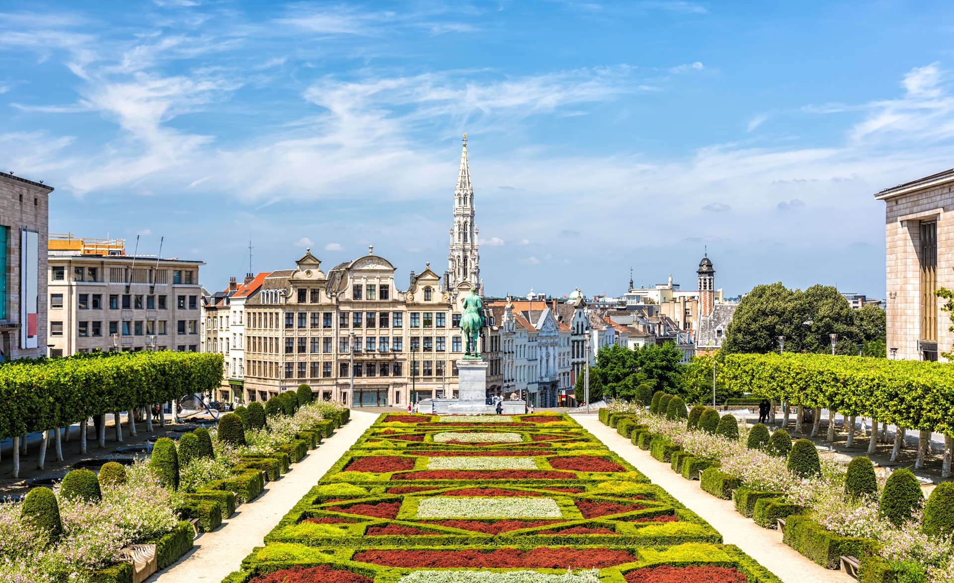 Skyline in Brussels